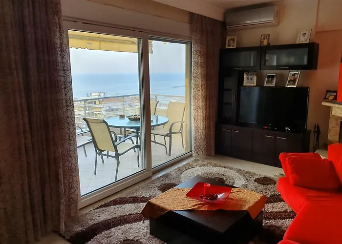 Christos House-- Comfortable With Great View And Private Parking ! *